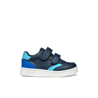 Geox Kids 3.5UK / NAVY Geox Navy Eclyper Sneakers With Straps B555LA