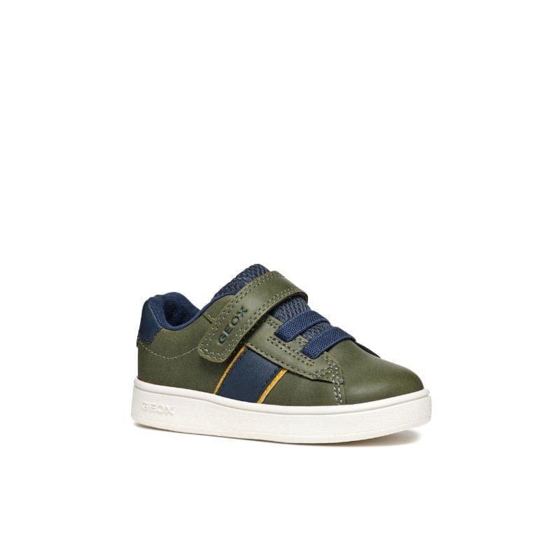 Geox Kids 4.5UK / GREEN Geox Boys Infant Green Elcypher Runner - B455LA