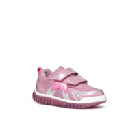 Geox Kids 4.5UK / PINK Geox Girls Infant Pink Lightyloo Runner - B4661A