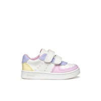 Geox Kids 4.5UK / WHITE Geox White Eclyper Baby Sneakers With Straps B555MA