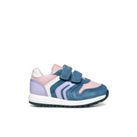 Geox Kids 6UK / PINK Geox Pink Alben Baby Sneakers With Straps B453ZA