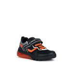 Geox Kids BLACK / 10UK Geox Junior Boys Black Runners J36LBC