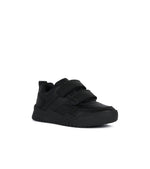Geox Kids BLACK / 10UK Geox Junior Boys Black School Shoe J947RC
