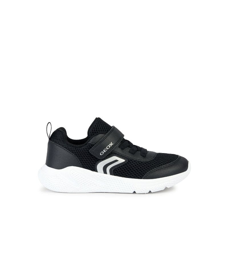 Geox Kids Geox Black Junior Boys Runners J36GBA