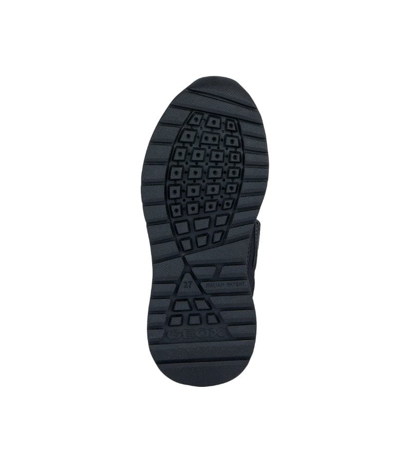 Geox Kids Geox Black Junior Boys Runners J36GMA
