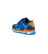 Geox Kids Geox Boys Blue Slip In Durable Casual Trainer Pavel - J4515D