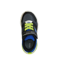 Geox Kids Geox Boys Light Up Slip In Grey Casual Trainer Ciberdron - J45LBC