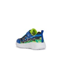 Geox Kids Geox Boys Light Up Sole Blue Design Trainer Assister - J45DZB