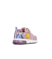 Geox Kids Geox Girls Disney Princess Light Up Trainer Wish Pink SpaceClub - J458VA