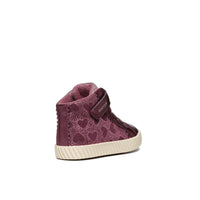 Geox Kids Geox Girls Infant Pink Hightop Heart Boots - B4669A