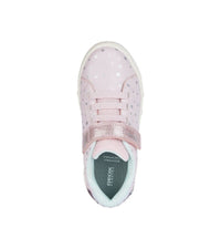 Geox Kids Geox Girls Slip In Pink Light Up Unicorn Casual Trainer Skylin - J458WC
