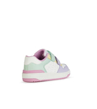 Geox Kids Geox Girls Slip On Colour Block Low Court Trainer Washiba - J45HXB