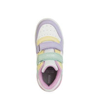 Geox Kids Geox Girls Slip On Colour Block Low Court Trainer Washiba - J45HXB