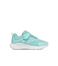 Geox Kids Geox Girls Turquoise Mesh Casual Sporty Trainer Sprintye - J45FWA