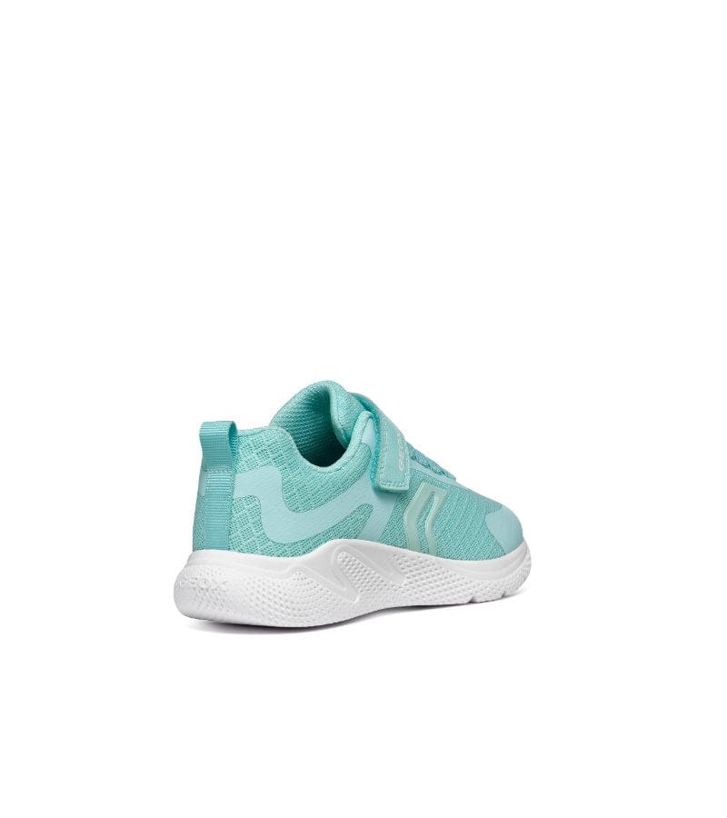 Geox Kids Geox Girls Turquoise Mesh Casual Sporty Trainer Sprintye - J45FWA