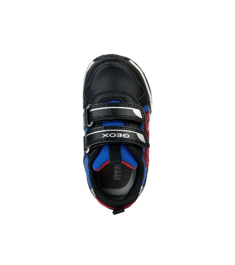 Geox Kids Geox Infant Boys Dinosaur Black Runners B3584A