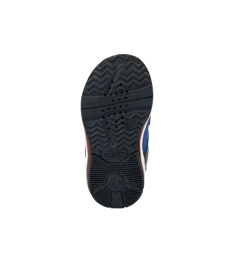 Geox Kids Geox Infant Boys Dinosaur Black Runners B3584A