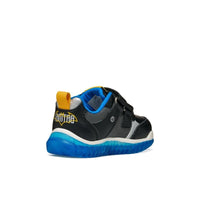 Geox Kids Geox Infants Boys Black Batman Lights Up Lightyloo Sneakers - B665ZA