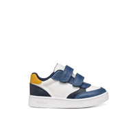 Geox Kids Geox Infants Boys Blue Double Strap Eclyper Sneakers - B555LA