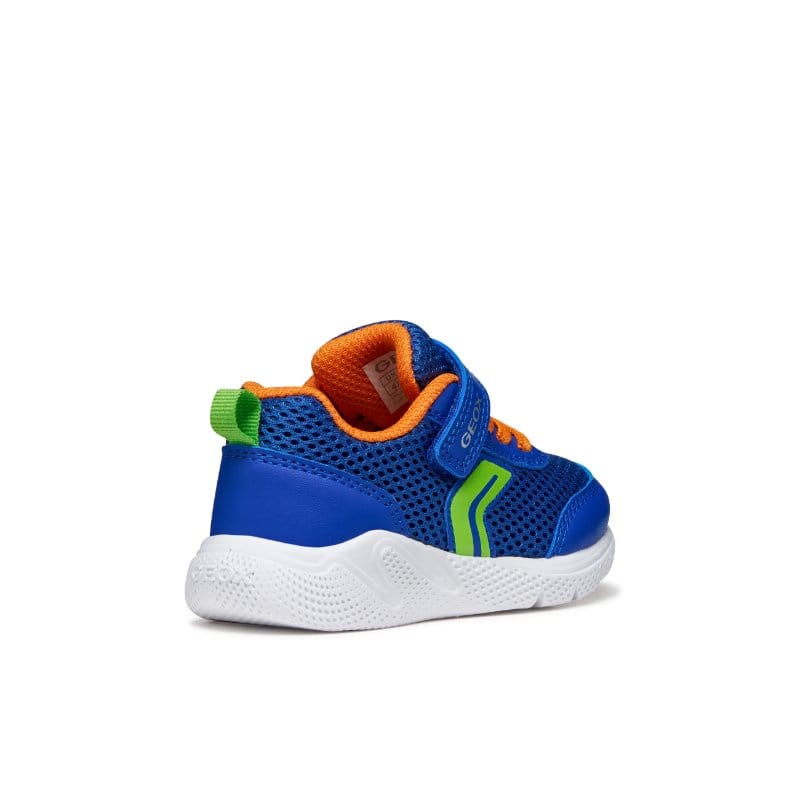 Geox Kids Geox Infants Boys Blue Low Top Sprintye Sneakers -  B454UC