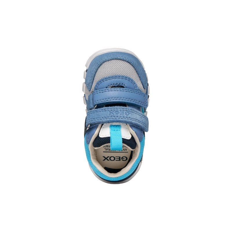 Geox Kids Geox Infants Boys Blue Velcro Strap Iupidoo Sneakers -  B3555D