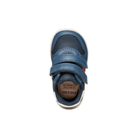 Geox Kids Geox Infants Boys Blue Zapito Velcro Sneakers - B556CA