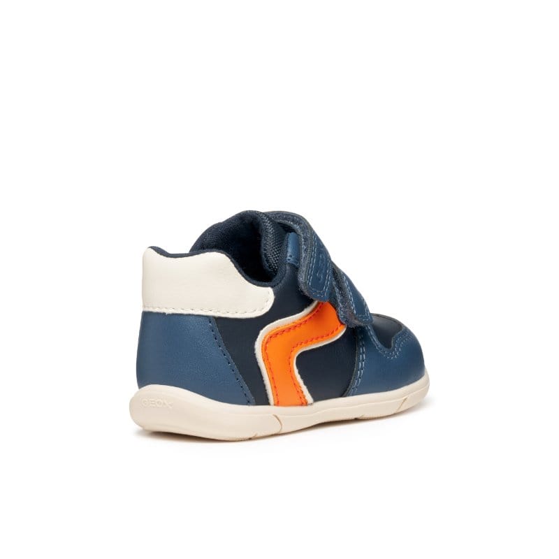 Geox Kids Geox Infants Boys Blue Zapito Velcro Sneakers - B556CA