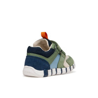 Geox Kids Geox Infants Boys Green Velcro Strap Iupidoo Sneakers -  B3555D