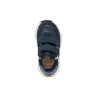 Geox Kids Geox Infants Boys Navy Double Strap Flexyper Mini Sneakers - B656GC