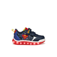 Geox Kids Geox Infants Boys Navy Lightyloo Superman Sneakers -  B565ZB