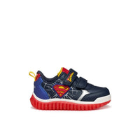 Geox Kids Geox Infants Boys Navy Lightyloo Superman Sneakers -  B565ZB