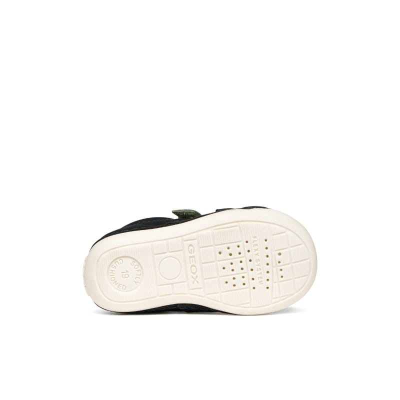 Geox Kids Geox Infants Boys Navy Velcro Straps Tutim Prewalk Sneakers - B9439A