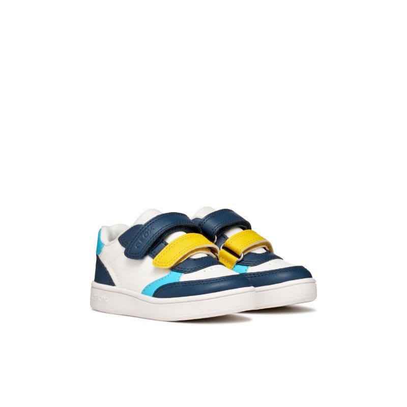 Geox Kids Geox Infants Boys Navy with Double Straps Eclyper Sneakers - B555LA