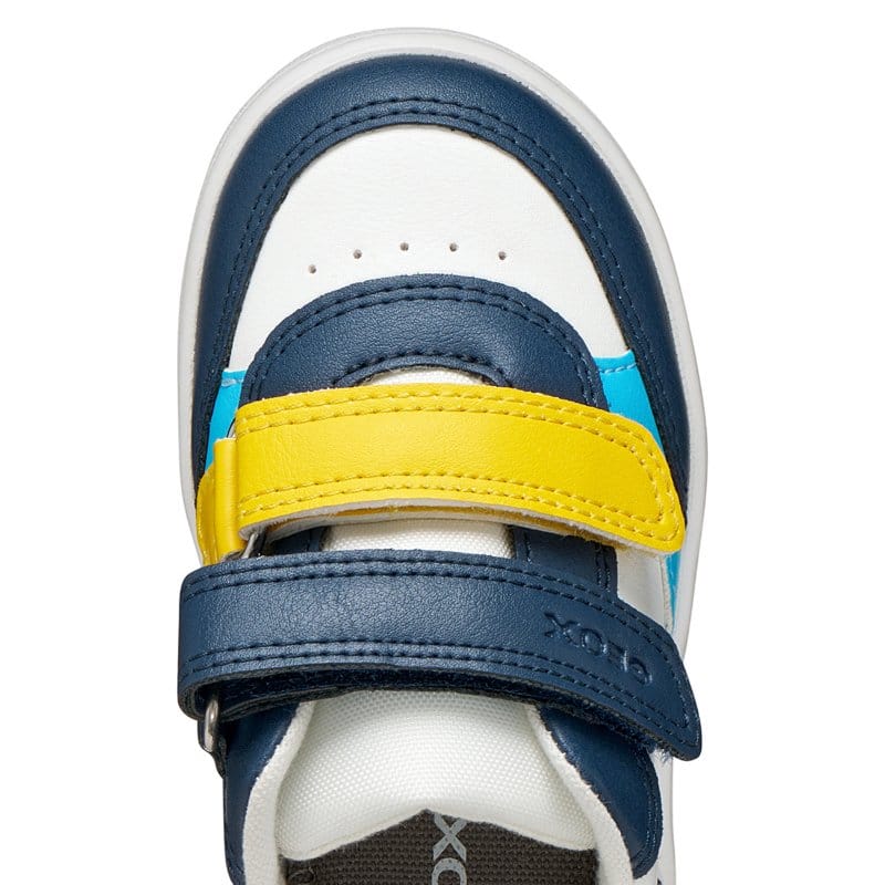 Geox Kids Geox Infants Boys Navy with Double Straps Eclyper Sneakers - B555LA