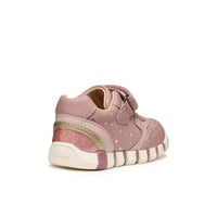 Geox Kids Geox Infants Girls Beige Iupidoo With Straps Sneakers -  B5658B