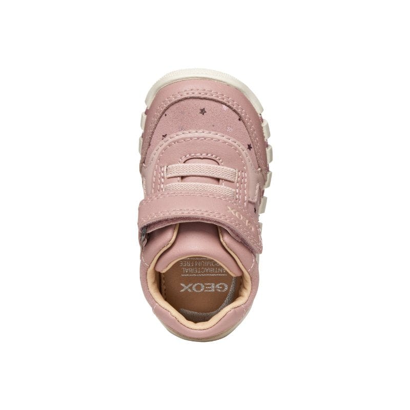 Geox Kids Geox Infants Girls Beige Iupidoo With Straps Sneakers -  B5658B