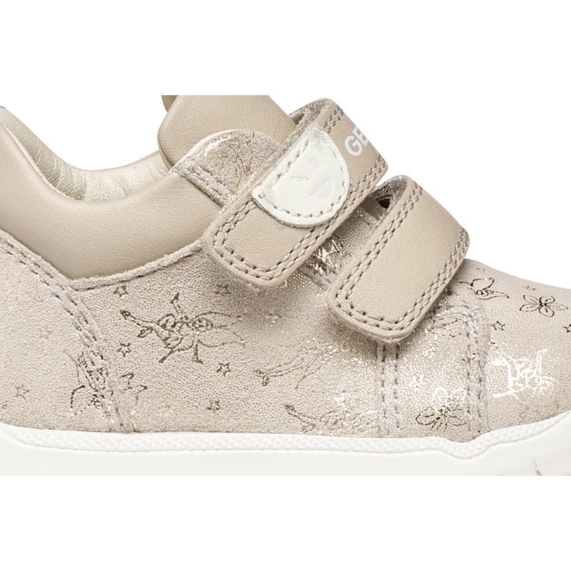 Geox Kids Geox Infants Girls Beige Velcro Strap Macchia Sneakers -  B164PA