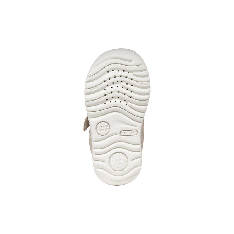 Geox Kids Geox Infants Girls Beige Velcro Strap Macchia Sneakers -  B164PA