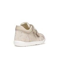 Geox Kids Geox Infants Girls Beige Velcro Strap Macchia Sneakers -  B164PA