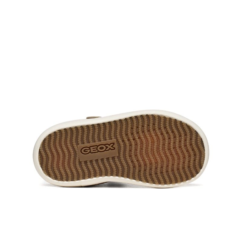Geox Kids Geox Infants Girls Gold Velcro Strap B Gisli Sneakers - B661MA