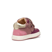 Geox Kids Geox Infants Girls Pink Biglia Velcro Sneakers -  B564CA