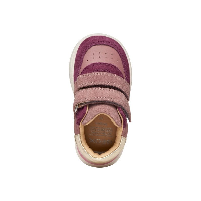 Geox Kids Geox Infants Girls Pink Biglia Velcro Sneakers -  B564CA