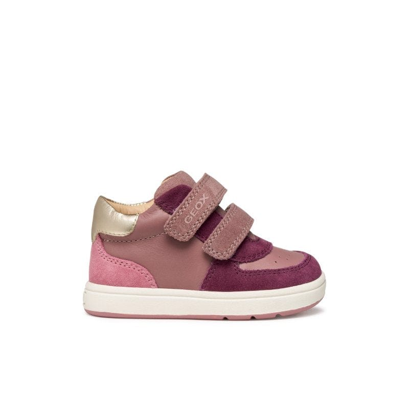 Geox Kids Geox Infants Girls Pink Biglia Velcro Sneakers -  B564CA