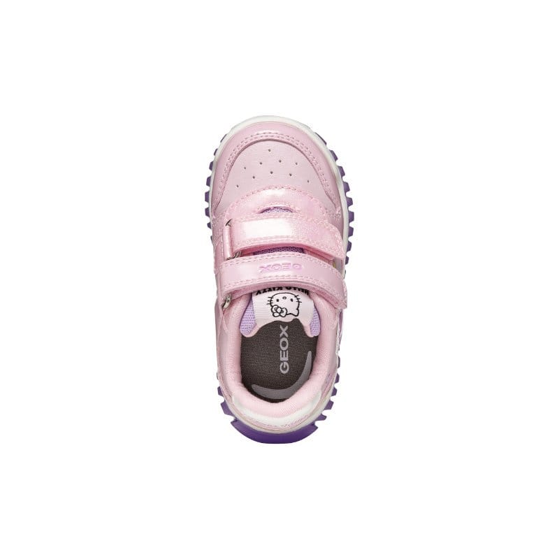 Geox Kids Geox Infants Girls Pink Hello Kitty Lightyloo Sneakers - B6661B