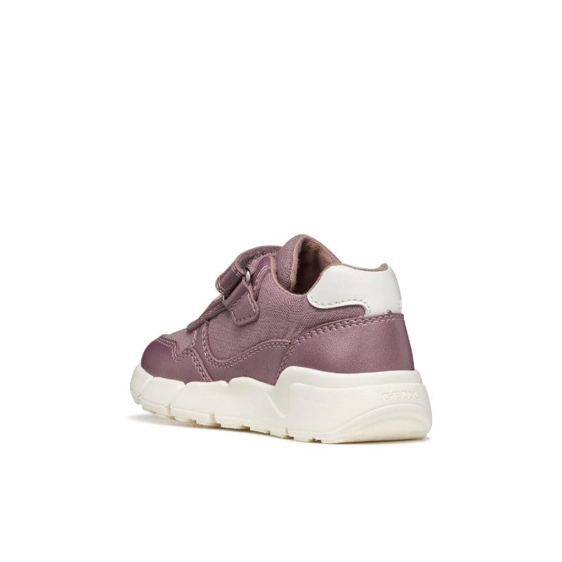 Geox Kids Geox Infants Girls Pink Lightweight Cushioned Flexyper Mini Sneakers - B566NB