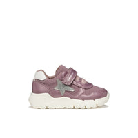Geox Kids Geox Infants Girls Pink Lightweight Cushioned Flexyper Mini Sneakers - B566NB