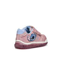 Geox Kids Geox Infants Girls Pink Lilo&Stitch Disney Sneakers -  B5661B