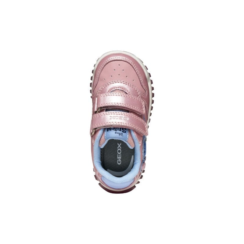 Geox Kids Geox Infants Girls Pink Lilo&Stitch Disney Sneakers -  B5661B