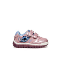 Geox Kids Geox Infants Girls Pink Lilo&Stitch Disney Sneakers -  B5661B