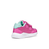 Geox Kids Geox Infants Girls Pink Velcro Strap Sprintye Sneakers -  B654TA